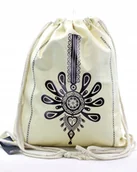 Plecaki worki - MOCNY DUŻY WOREK PLECAK TORBA GUMOWANY PARZENICA - miniaturka - grafika 1