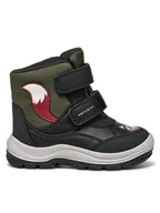 Buty dla chłopców - Geox Śniegowce B Flanfil Boy B Abx B463VB 054FU C0520 S Czarny - miniaturka - grafika 1