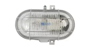 Lena Lighting Lampa oval 100w e27 popielaty klosz przezroczysty I100178 - Lampy pozostałe - miniaturka - grafika 1