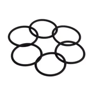 Ozdoby do włosów - Donegal Gumki do włosów 12szt. Czarne 5820 12 szt. - miniaturka - grafika 1