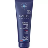 Żele pod prysznic dla mężczyzn - 4organic MEN POWER naturalny żel pod prysznic Sport 250 ml - miniaturka - grafika 1