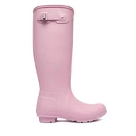 Kalosze damskie - Kalosze Hunter Original Tall WFT1000RMA Różowy - miniaturka - grafika 1