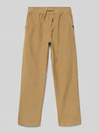 Spodnie i spodenki dla chłopców - Spodnie sztruksowe z elastycznym pasem model ‘TAXER’ - miniaturka - grafika 1