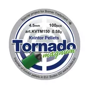 Amunicja do wiatrówek - Śrut Kvintor 4,50mm Diabolo Tornado Magnum 100 szt 0,58g - miniaturka - grafika 1