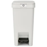 Kosze na śmieci - Kosz na śmieci BRABANTIA 800245 StepUp 10L Jasnoszary - miniaturka - grafika 1