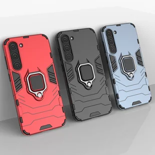 Ring Armor etui do Samsung Galaxy S23+ pancerny pokrowiec uchwyt magnetyczny ring czarne - Etui i futerały do telefonów - miniaturka - grafika 15
