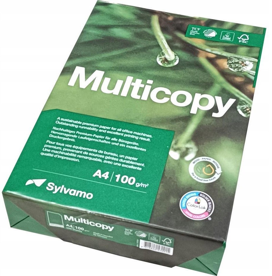 Multifunktionspapir MultiCopy Original, A4, 100 g, pakke a 500 ark