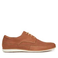 Półbuty męskie - Półbuty Lasocki HENSON-31 MI25 Beżowy - miniaturka - grafika 1