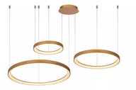 Lampy sufitowe - Vidal LED lampa wisząca 3-punktowa matowe złoto/mosiądz 46403/99/02 - miniaturka - grafika 1