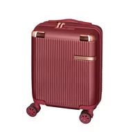 Walizki - Walizka kabinowa XS Betlewski NEBULA Bordo - miniaturka - grafika 1