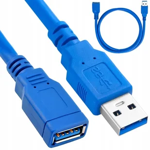 Kabel Przedłużacz Przedłużka Usb 3.0 Adapter Ekranowany 1,5M - Kable komputerowe i do monitorów - miniaturka - grafika 1