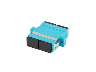 Adapter światłowodowy Lanberg MM SC/UPC DUPLEX OM3 - Pozostałe akcesoria sieciowe - miniaturka - grafika 1