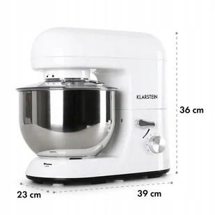 Klarstein TK2-Mix8 Bella Bianca Biały - Roboty kuchenne - miniaturka - grafika 1