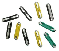 Pozostałe narzędzia ogrodowe - Carcommerce ZESTAW BEZPIECZNIKÓW CYLINDRYCZNYCH 10SZT (42515) - miniaturka - grafika 1