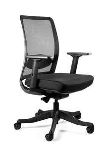 Fotel biurowy, krzesło biurowe Unique Fotel ergonomiczny Anggun M 1198-B-BL - Fotele i krzesła biurowe - miniaturka - grafika 1