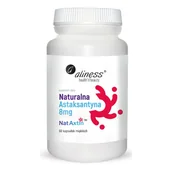 Odchudzanie i oczyszczanie - MEDICALINE Naturalna Astaksantyna 8 mg/60 kaps. (Aliness) TT001445 - miniaturka - grafika 1
