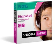 Książki do nauki języka hiszpańskiego - Słuchaj i mów. Hiszpański. Podstawy - miniaturka - grafika 1
