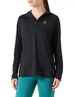 Bluzy damskie - Odlo Damska bluza Midlayer 1/2 Zip Essential Ceramiwarm 313641 - miniaturka - grafika 1