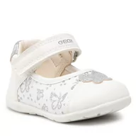 Półbuty damskie - Geox Półbuty B Elthan G. B B251QB 0AW54 C0007 White/Silver - miniaturka - grafika 1