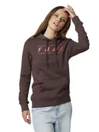 Bluzy damskie - Fox Racing Damska bluza polarowa z kapturem Pinnacle, fioletowy, S - miniaturka - grafika 1