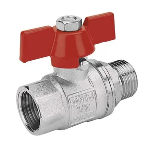 Ferro Zawór kulowy nakrętno-wkrętny 3/4" KM21 - Zawory i kraniki - miniaturka - grafika 1