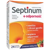 Suplementy naturalne - Septinum + Odporność, 24 tabletki do ssania - miniaturka - grafika 1
