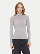 Swetry damskie - Guess Golf W4BP14 KCGM2 Szary Slim Fit - miniaturka - grafika 1