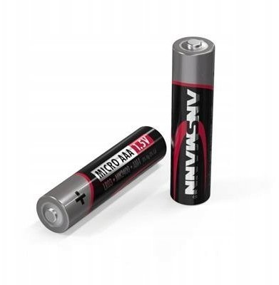 Sarmu baterija LR03 AAA 1 5V 1250mAh ANSMANN 1 sztuka z opakowania 10 sztuk