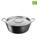 Zestawy garnków i patelni - Tefal 2-częściowy zestaw "Jo Cooks Classic" w kolorze czarnym - Ø 30 cm - miniaturka - grafika 1