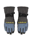Rękawice narciarskie - Quiksilver Rękawice narciarskie Mission Youth EQBHN03039 Szary - miniaturka - grafika 1