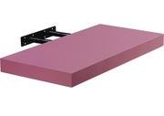 Półki do salonu - Stilista Półka ścienna Volato wolnowisząca różowa, 110 cm - miniaturka - grafika 1