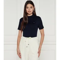 Bluzki damskie - Tommy Hilfiger Bluzka NEW CODY | Slim Fit - miniaturka - grafika 1