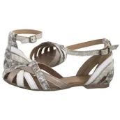 Sandały damskie - Sandały Złoto-Białe 01924-48/00-5 (MA600-j) Maciejka - miniaturka - grafika 1