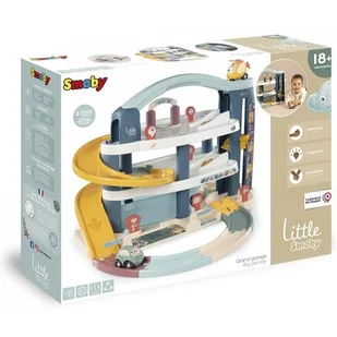 SMOBY Little Maxi Garaż Samochodzik Vroom Planet - Tory, garaże, parkingi - miniaturka - grafika 1