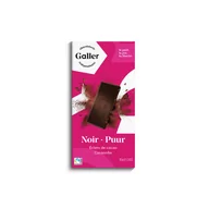 Kakao i czekolada - Czekolada Galler Dark Cocoa Nibs, 80 g - miniaturka - grafika 1