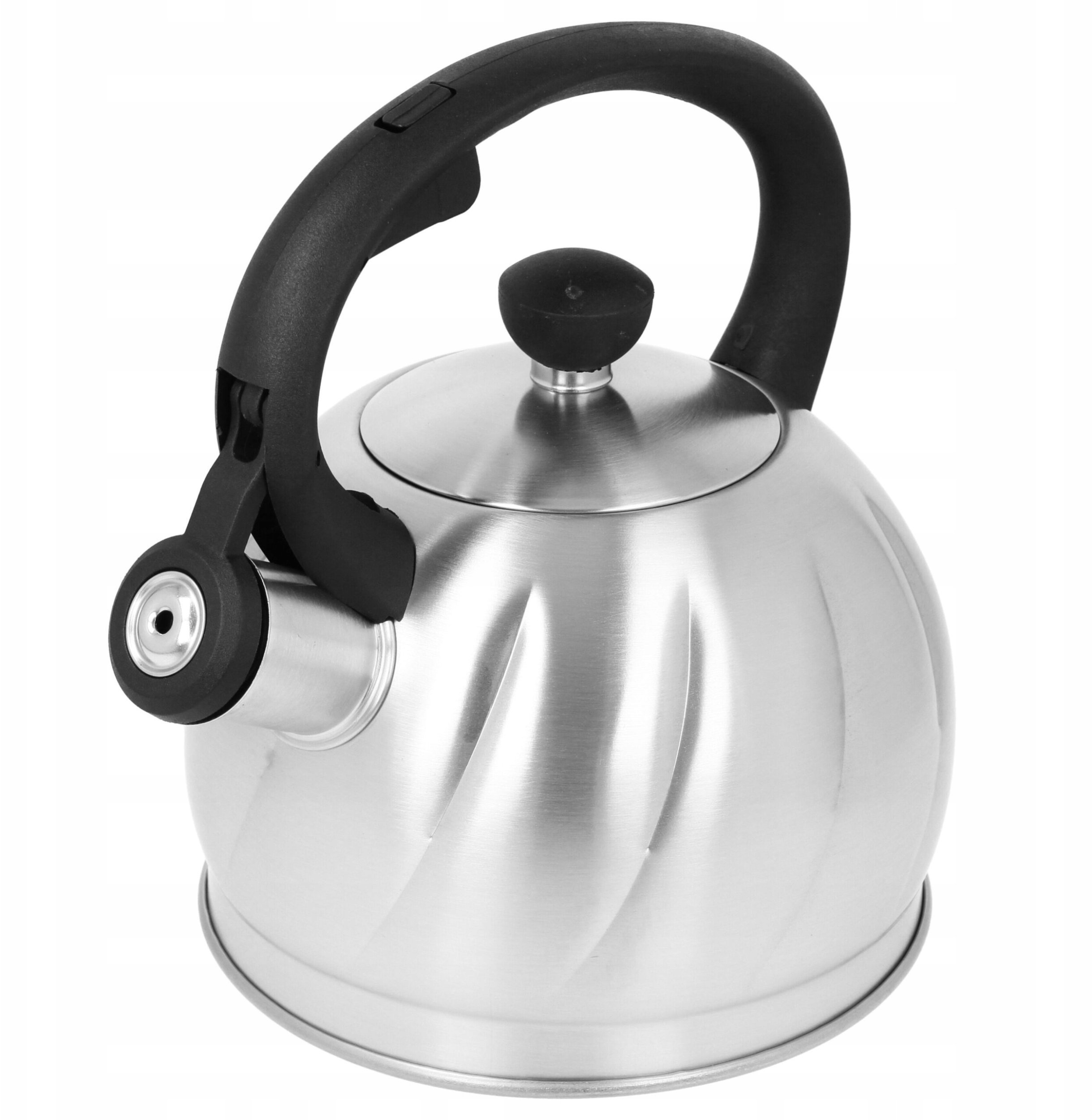 Brunbeste Czajnik na gaz stalowy z gwizdkiem 1.8L indukcja srebrny BRUNBESTE BB-2385