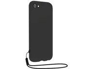 Etui i futerały do telefonów - BIGBEN Etui z paskiem do iPhone 7/8/SE CZARNY - miniaturka - grafika 1