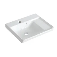 Umywalki - Sensea Umywalka ceramiczna meblowa Easy 51 - miniaturka - grafika 1