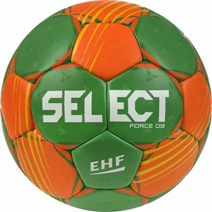 Piłka do piłki ręcznej SELECT Force DB v22 2 pomarańczowo-zielona 210029 2 - Piłka ręczna - miniaturka - grafika 1