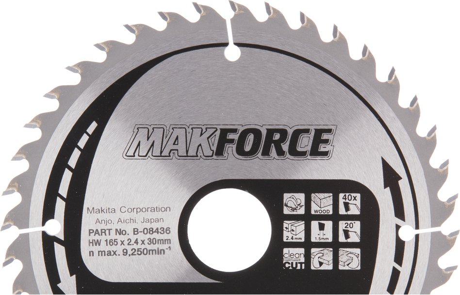 Makita Tarcza MAKFORCE CSM16540G B-08436
