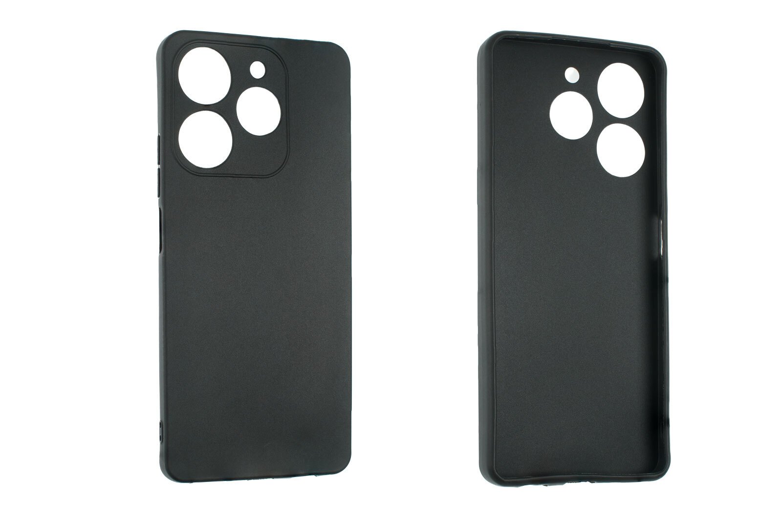 caseroxx ochronne etui TPU kompatybilne z Tecno Mobile Spark 10 Pro, gumowe etui na telefon komórkowy czarne