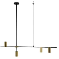 Lampy sufitowe - Light Prestige Lampy Lampa Arizona Lampy LP-074/4PL BK/GD - miniaturka - grafika 1