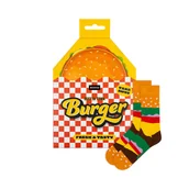 Skarpetki męskie - Skarpetki Burger-40–45 - miniaturka - grafika 1
