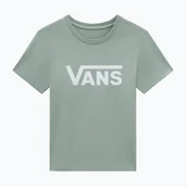 Koszulki i topy damskie - Koszulka damska Vans Flying V Crew iceberg green - miniaturka - grafika 1