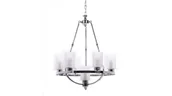 Lampy sufitowe - Lumina Deco Deco LAMPA WISZĄCA LOFT CHROMOWANA SANTINI W7 LDP 1220-7 (CHR) - miniaturka - grafika 1
