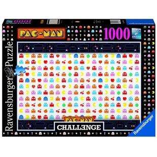 Ravensburger 1000 sztuk-Pac-Man (Puzzle wyzwania) dla dorosłych, 4005556169337 4005556169337 - Puzzle - miniaturka - grafika 1