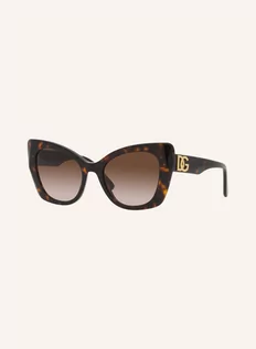 Okulary przeciwsłoneczne - Dolce & Gabbana Okulary Przeciwsłoneczne dg4405 braun - grafika 1