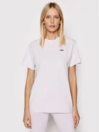 Koszulki sportowe damskie - Vans T-Shirt Left Chest Logo VN0A7RSR Fioletowy Regular Fit - miniaturka - grafika 1