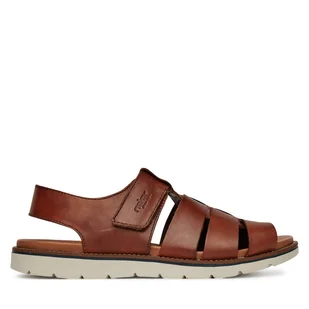 Sandały Rieker 24360-24 Brązowy - Sandały męskie - miniaturka - grafika 1