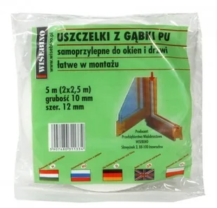Uszczelka Gąbka 10*8MM 6M - Akcesoria do drzwi - miniaturka - grafika 2